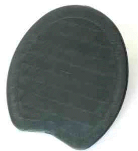 c4fpcastle4blkflatplasticpad18in75e